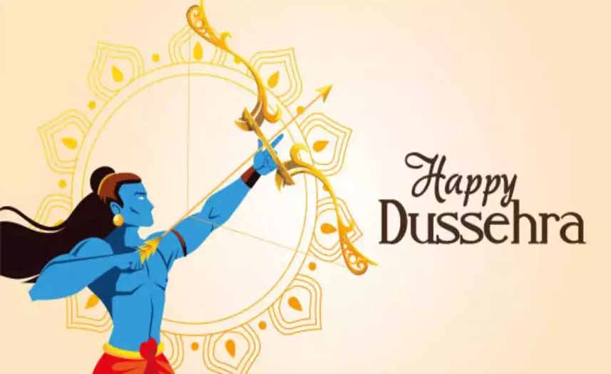 K.K Gupta greets people on the eve of Dussehra