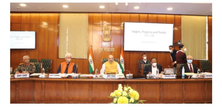 Amit Shah orders strengthening of security grid to ensure zero infiltration into J&K