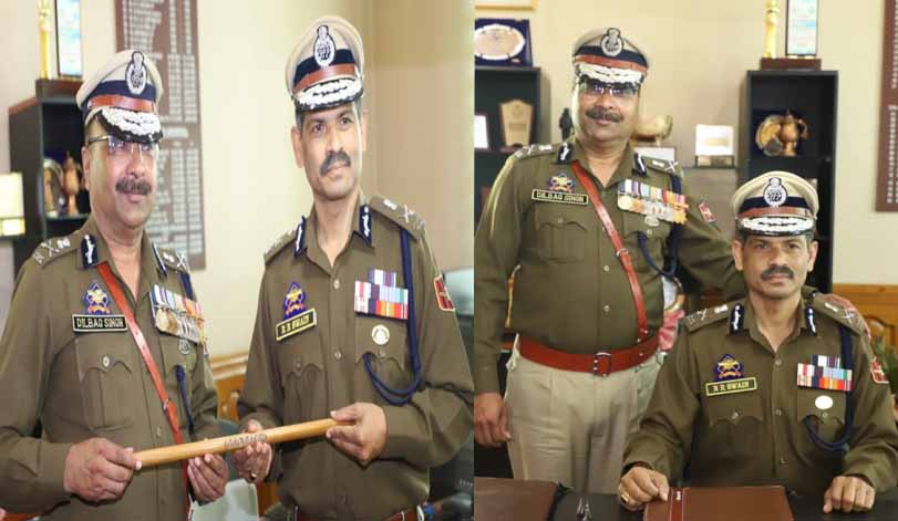R.R Swain takes over as 17th DGP of Jammu and Kashmir