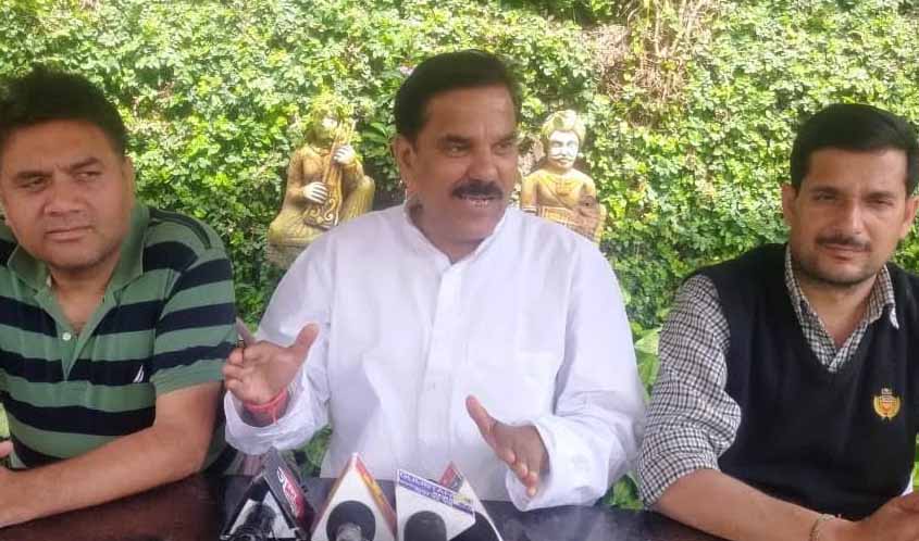 Estate Bungalows, govt vehicles, public properties in J&K, usurped by saffron leaders: Harsh Dev