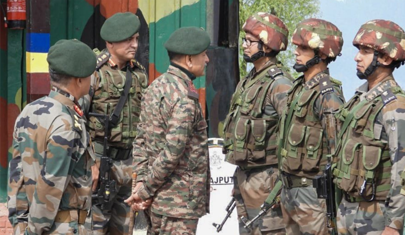 Northern Army Commander reviews security scenario on the Line of Control