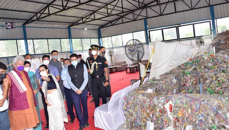 Lt Governor inaugurates JMC’s Material Recovery facility at Bandurakh