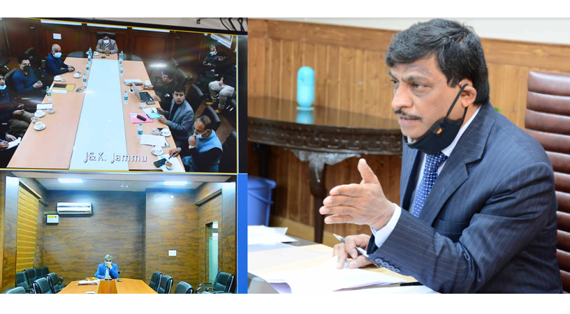 Chief Secretary reviews functioning of Geology and Mining department