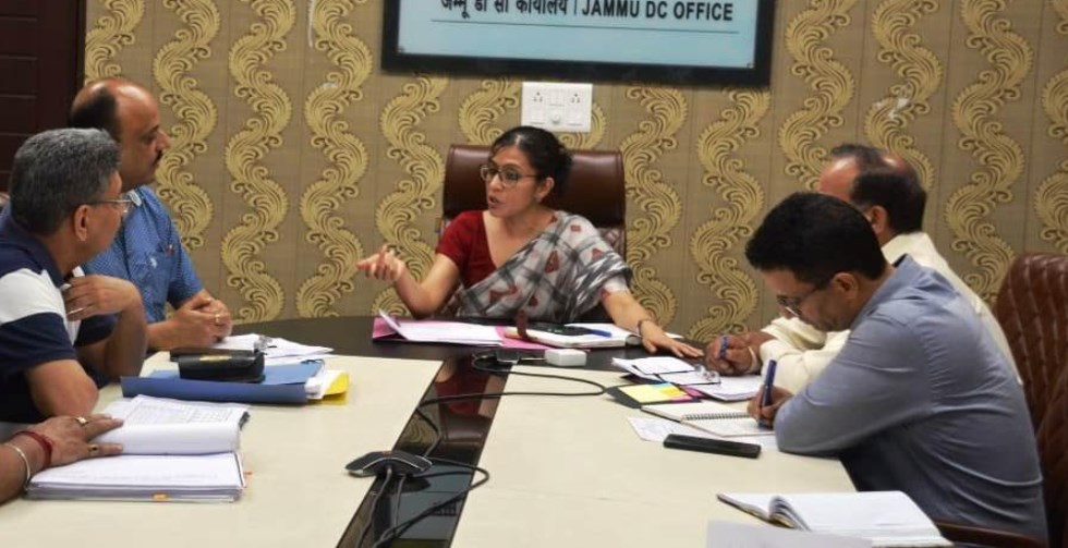 DC Jammu reviews implementation of Jal Jeevan Mission