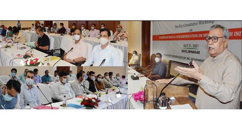 Advisor Farooq Khan reaffirms Govt’s resolve towards making JK youth crucial stakeholder in UT’s overall development