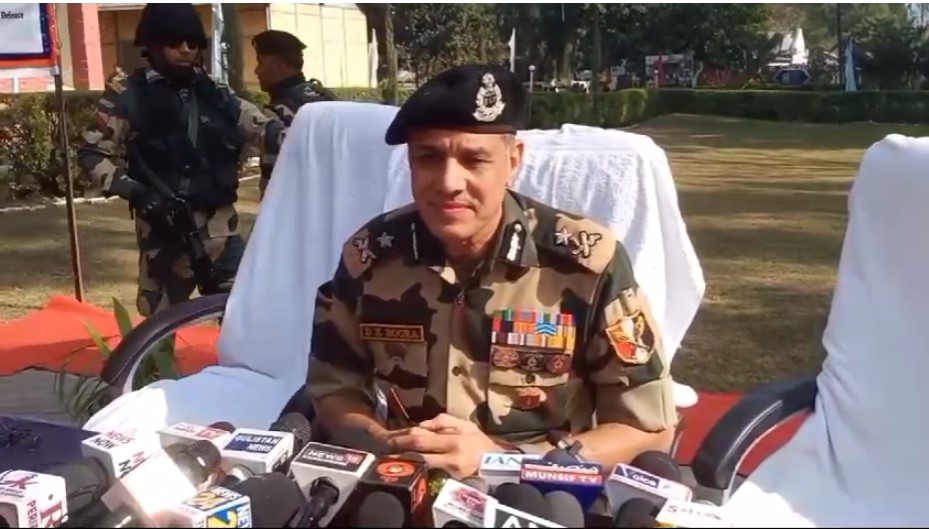 Forces alert to counter infiltration by terrorists into J-K IG BSF