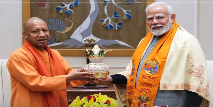 Mahakumbh 2025: CM Yogi Adityanath invites PM Modi for Kumbh Mela in Prayagraj