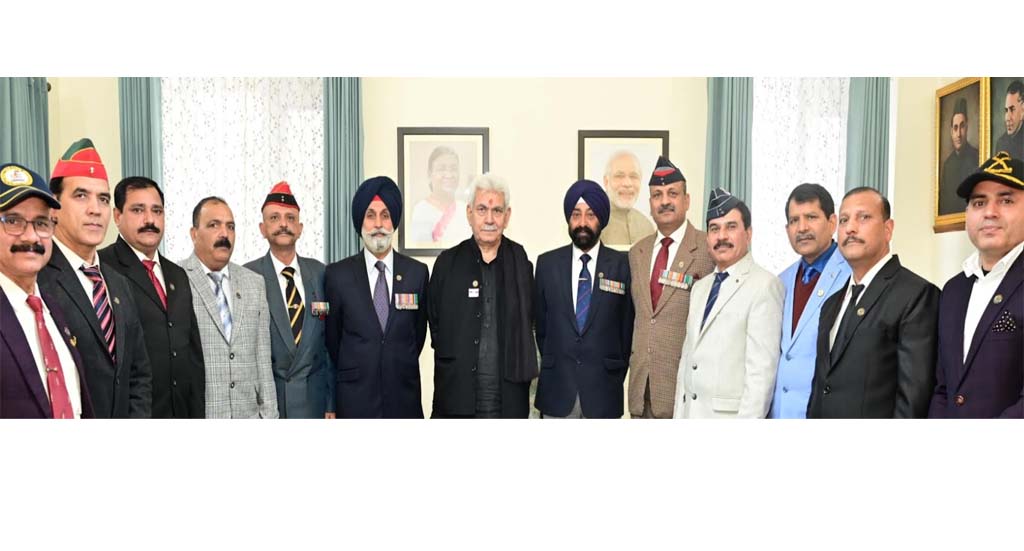 Lieutenant Governor pays homage to Armed Forces’ Bravehearts, urges people to donate liberally to Armed Forces Flag Day fund