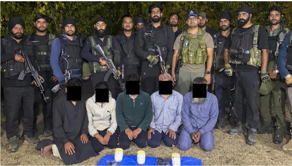 Five ‘terrorist associates’ held, hideout busted in Kashmir: police