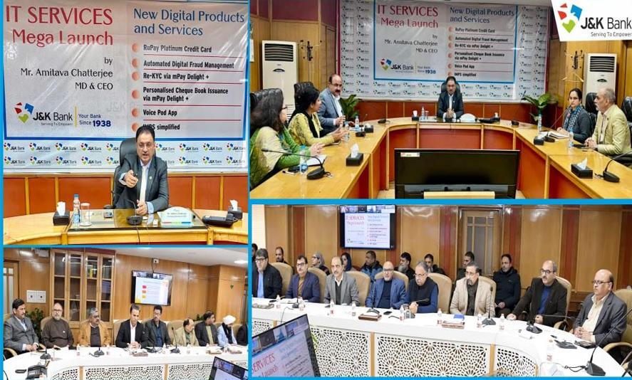 Focused on customer convenience, J&K Bank rolls out a suite of new digital products and services