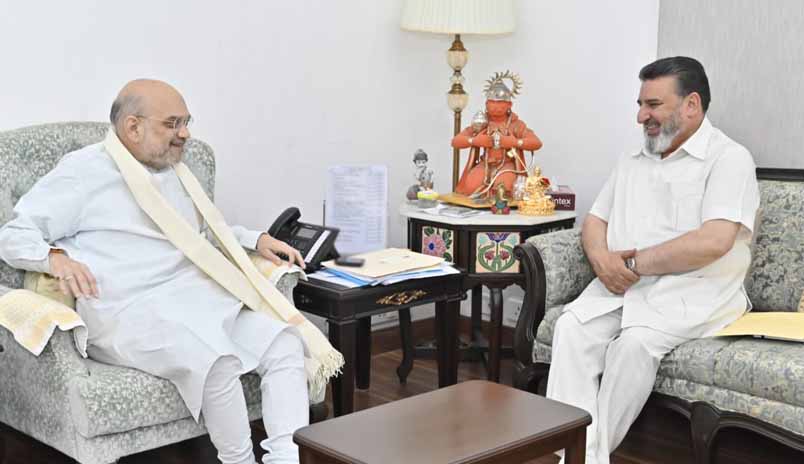 Apni Party chief Bukhari urges Amit Shah to hold assembly polls in JK, release religious leaders