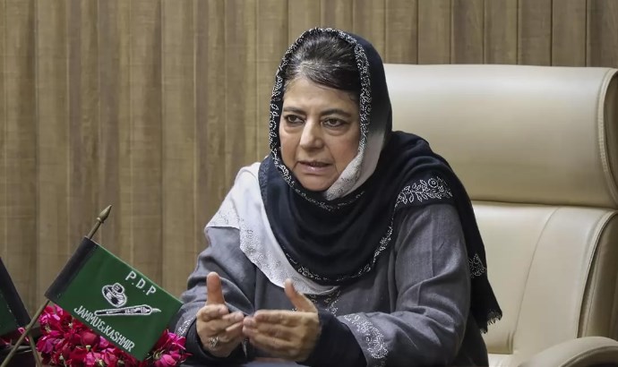 Mehbooba slams arrest of students in Jammu and Kashmir