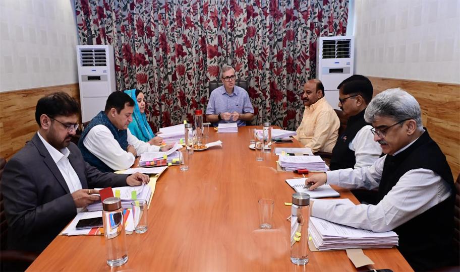 CM Omar Abdullah chairs Cabinet Meeting, key governance and developmental decisions taken