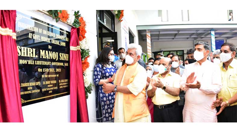 J&K’s Healthcare infrastructure has been transformed in the last 11 months: LG