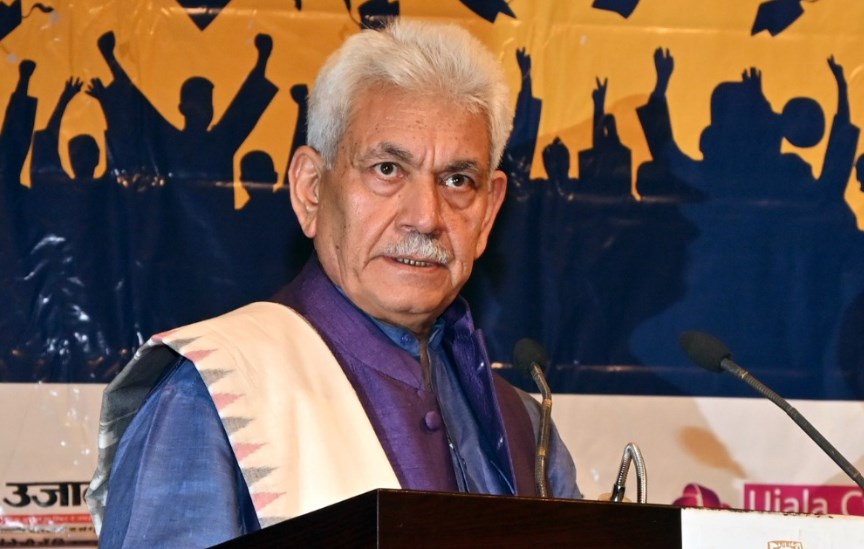 Clean, transparent system has replaced corruption in J&K: LG Manoj Sinha