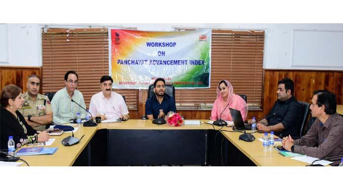 One-day district level workshop on Panchayat Advancement Index held at Jammu