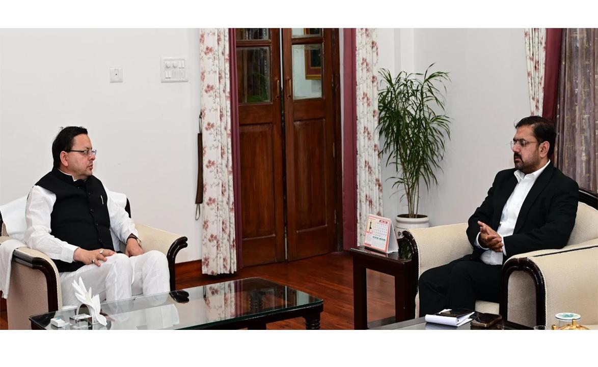 Satish Sharma meets Uttrakhand CM, discusses issues of J&K students, business community following Pahalgam attack