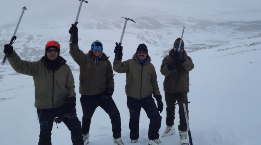 ITBP mountaineers summit Eastern Ladakh peak in extreme weather conditions