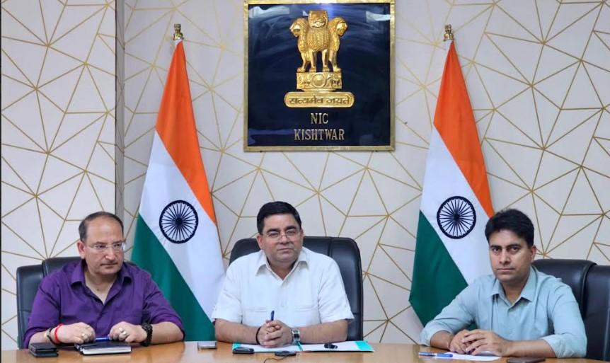 DC reviews maintenance work on Kishtwar-Paddar Road ahead of Machail Yatra-2025
