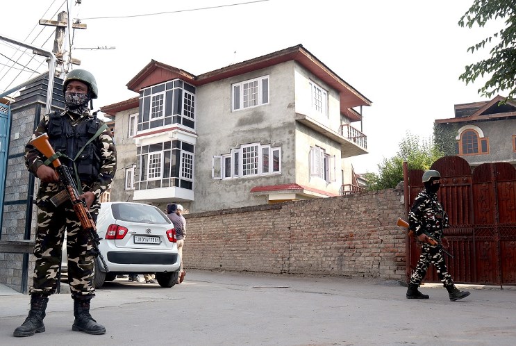 NIA Raids Residential House In Srinagar