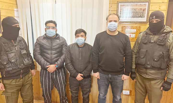 Three self-styled leaders arrested in Srinagar: Police