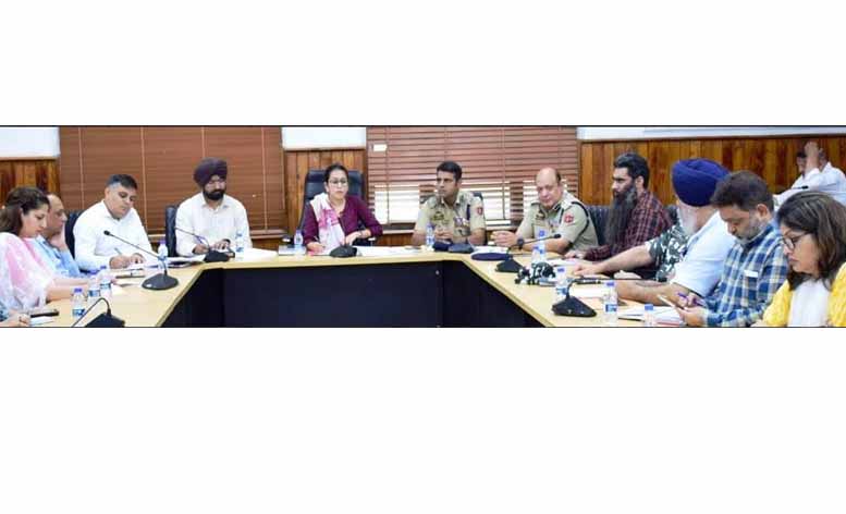 Deputy Commissioner Jammu reviews Independence Day arrangements