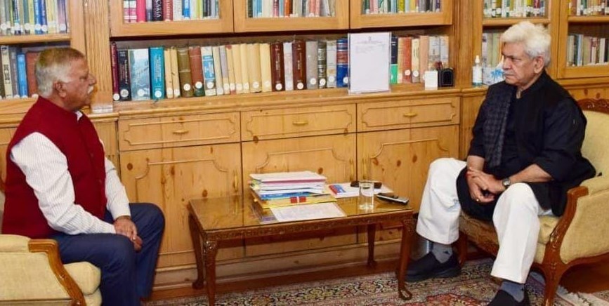  BJP National General Secretary meets Lt Governor