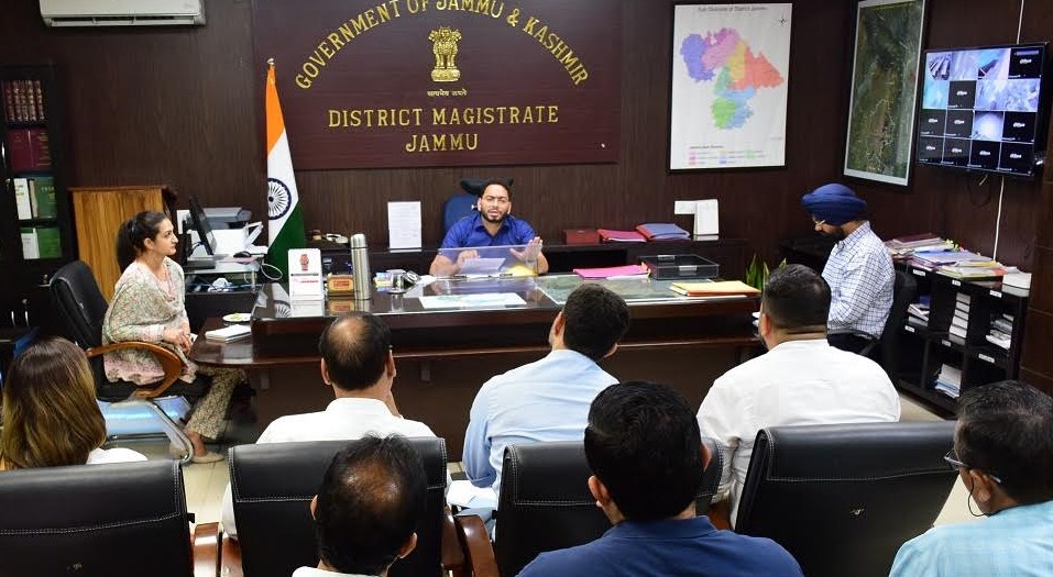 DC Jammu calls for speedy land transfer for vital projects