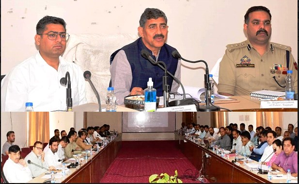 Rajouri: MP Jugal Kishore reviews progress of CSSs at DISHA meeting