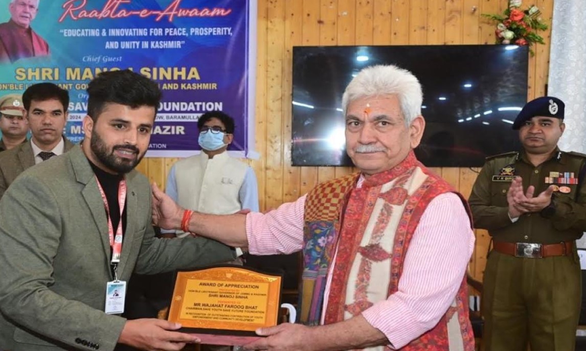 Our youth as fearless force of creativity and torch-bearers of positive change are building a bright and vibrant J&K: LG Sinha