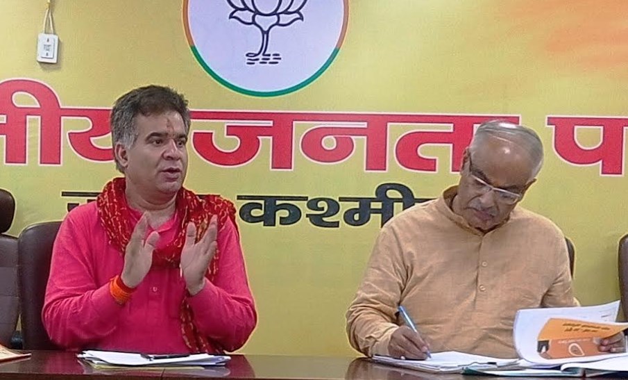 BJP devoted to the welfare of people of J&K: Ravinder Raina