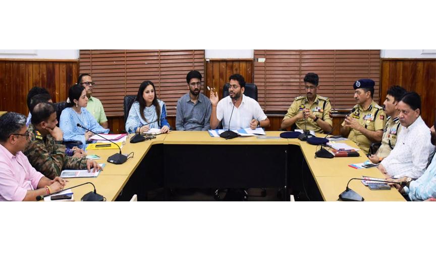 Preparations for Shri Amarnath Ji Yatra reviewed in Jammu