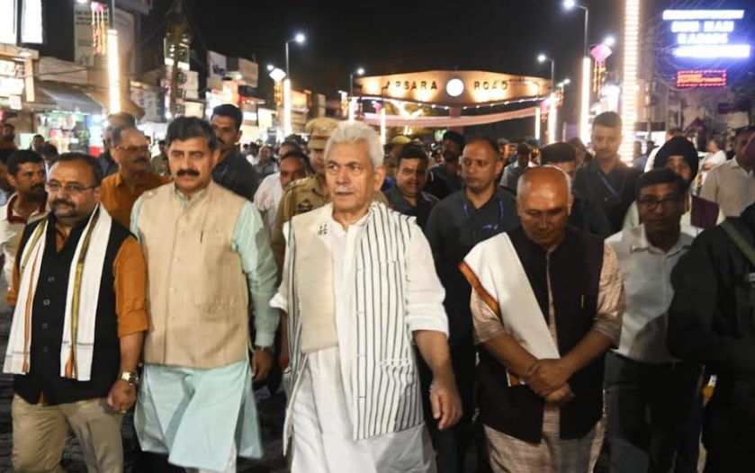 Lt Governor inaugurates complete street development of Apsara Road High Street & adjoining roads
