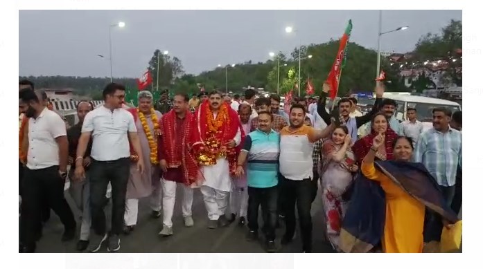 Jugal Kishor Sharma MP today started Maha JanSampark Yatra from Samba Constituency