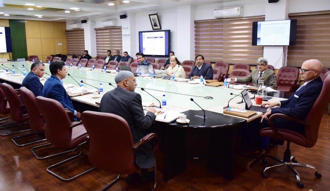 Chief Minister Omar Abdullah chairs review meeting of General Administration Department