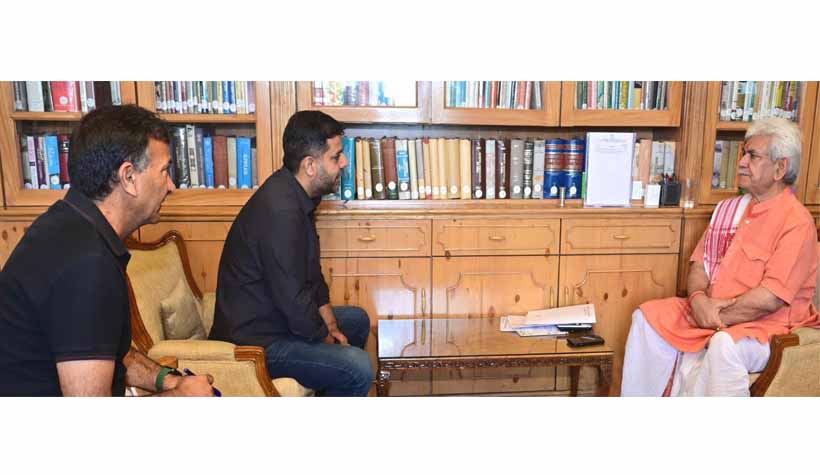 Jio Telecom State Head calls on Lt Governor