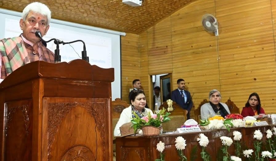 Lt Governor addresses Round Table Conference of Newly-Appointed Vice Chancellors