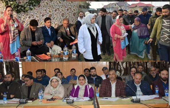 Our government is people centric, committed to address issues of people at their doorsteps: Sakeena Masood