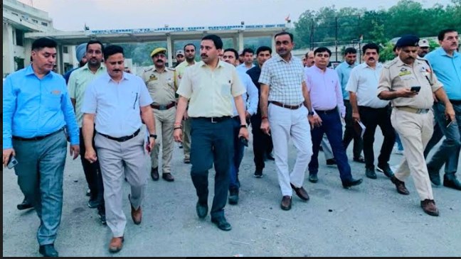 Div Com inspects Shri Amarnath Ji Yatra arrangements at Lakhanpur