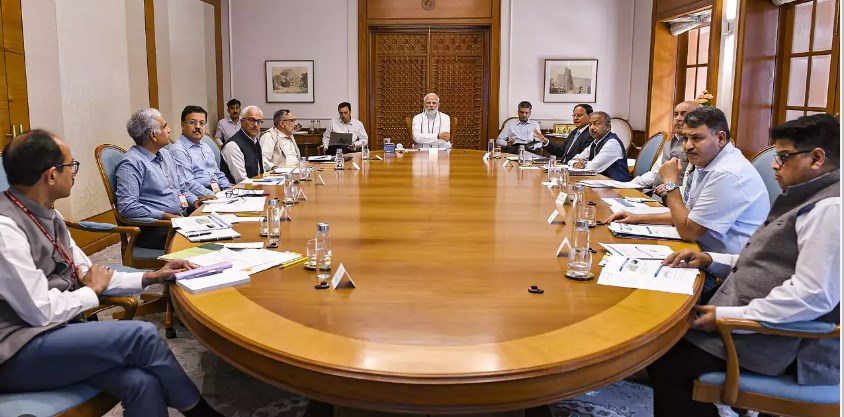 PM Modi chairs high-level meet to review preparedness for hot weather conditions this summer