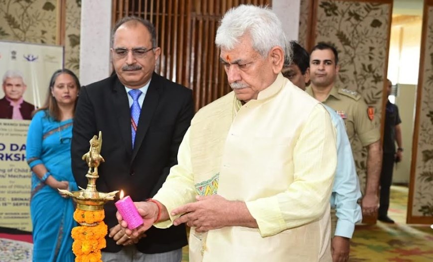 We have adopted zero tolerance policy against drugs with a vision of drug-free J&K: LG Manoj Sinha