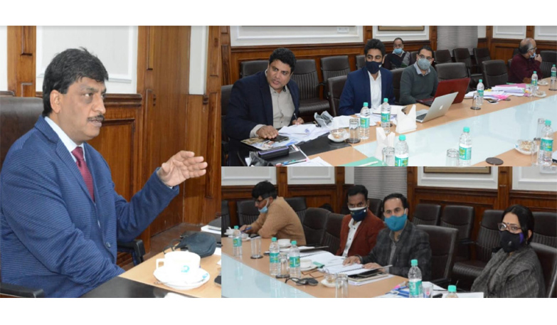 Chief Secretary chairs BoD meeting of JKTDC, asks the Corporation to move into operational profits within three months