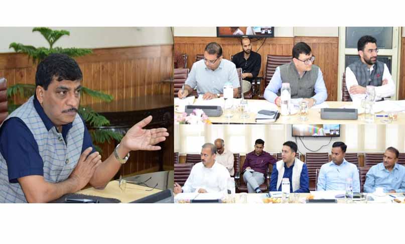 Chief Secretary Mehta chairs 94th BoD Meeting of JKTDC