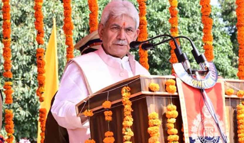 Doors open for common citizens, no space for trouble mongers: LG Manoj Sinha