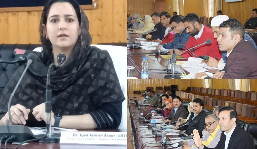 DC B'la takes review of performance Indicators under 'Aspirational Districts' Programme