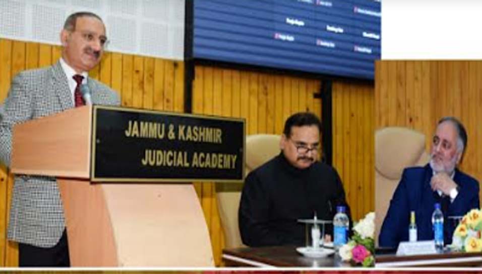 J&K Judicial Academy organizes Refresher programme for Judicial Officers of UTs of J&K, Ladakh