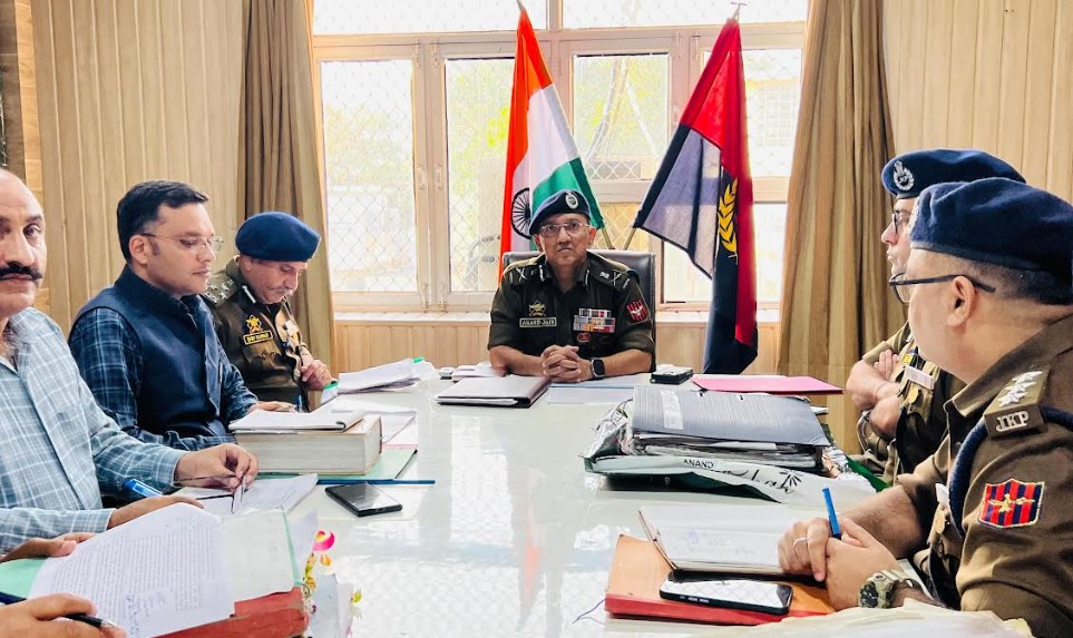 ADGP Jammu zone reviews UAPA Cases of Jammu District