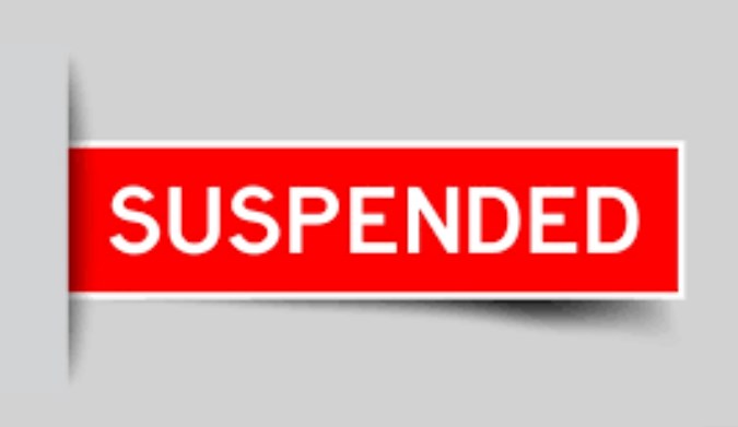 RCs of vehicles, Driving License suspended for violation of MV Act