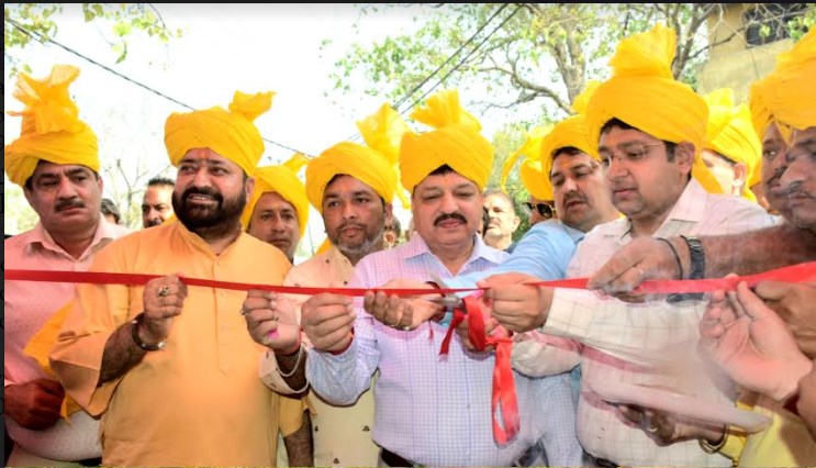 Div Com inaugurates Baisakhi Mela at Canal Road, Peer Kho Jammu