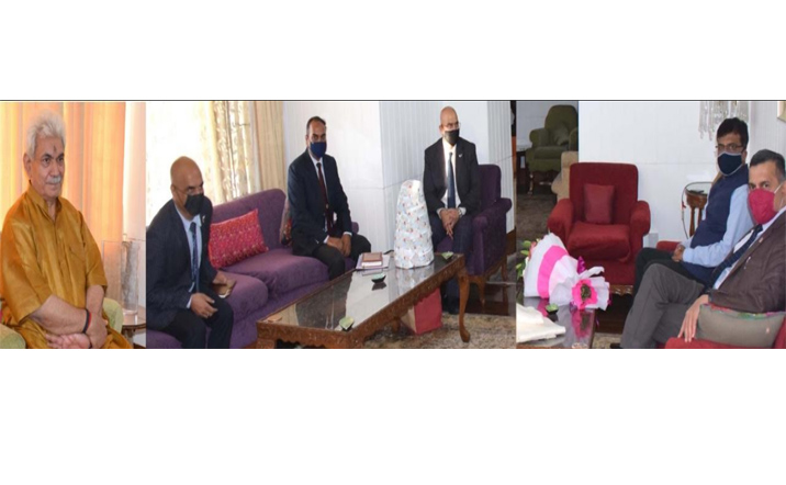 Chairman Indian Oil Corporation Ltd calls on Lt Governor